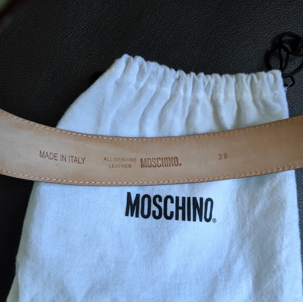 SOLD. Moschino belt - Picture 3 of 3